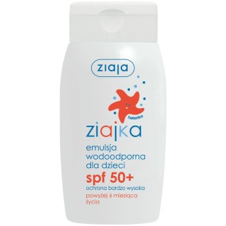 Ziajka sunbathing emulsion for children SPF 50 125 ml