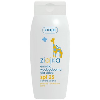 Ziajka sunbathing emulsion for children SPF 25 150ml