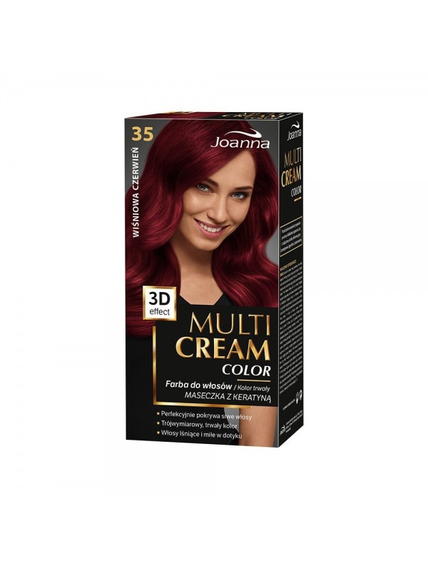 Joanna Multi Cream Colour Haarverf /35/ Kersenrood