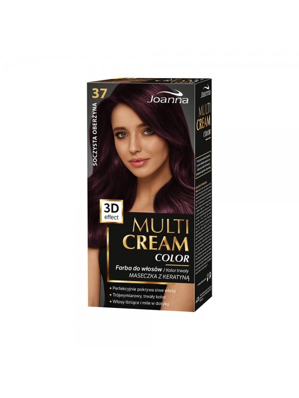 Joanna Multi Cream Color Hair dye /37/ Juicy eggplant