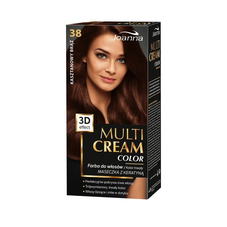 Joanna Multi Cream Colour Haarverf /38/ Kastanjebruin