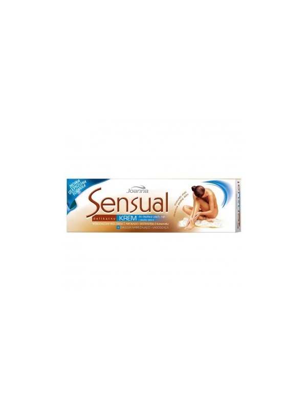 Joanna SENSUAL Delicate cream for armpits, hands and bikini area depilation