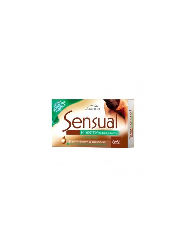 Joanna SENSUAL Wax strips for face depilation