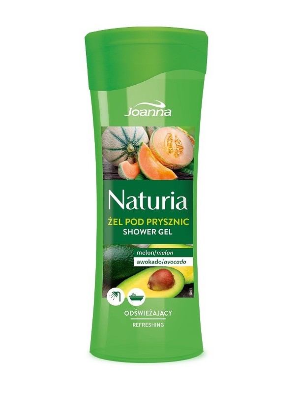 Joanna NATURIA melon and avocado shower gel 300 ml