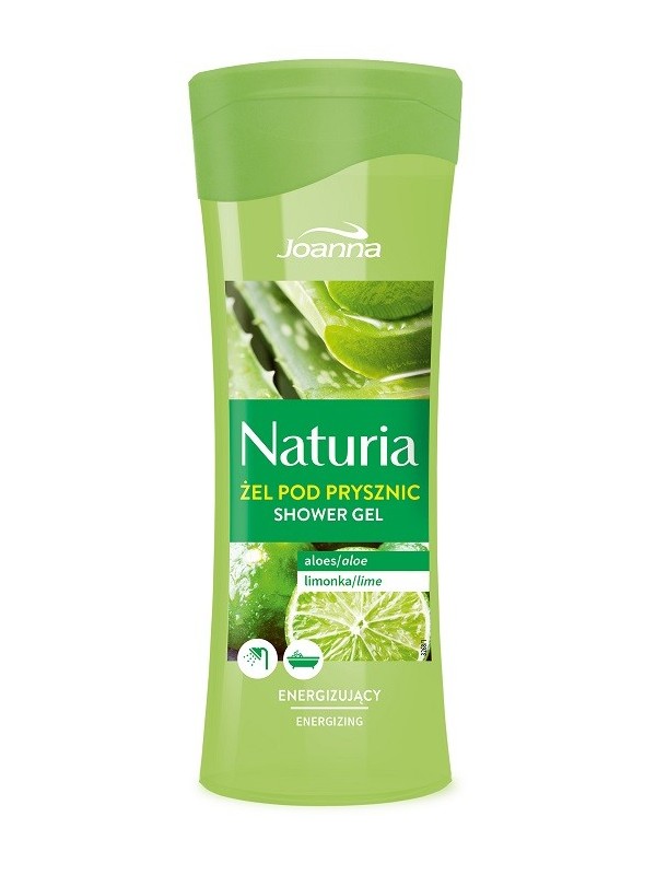 Joanna NATURIA Aloe and lime shower gel 300 ml