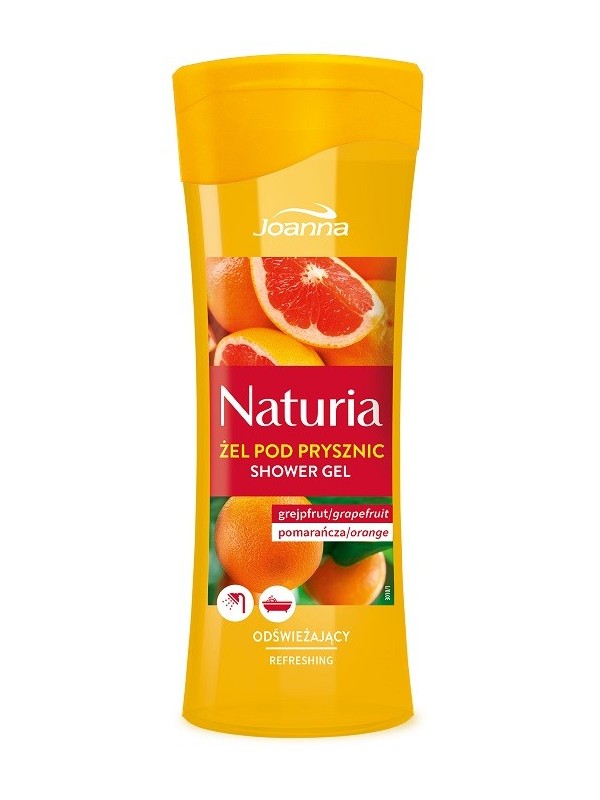 Joanna NATURIA Shower gel grapefruit and orange 300 ml