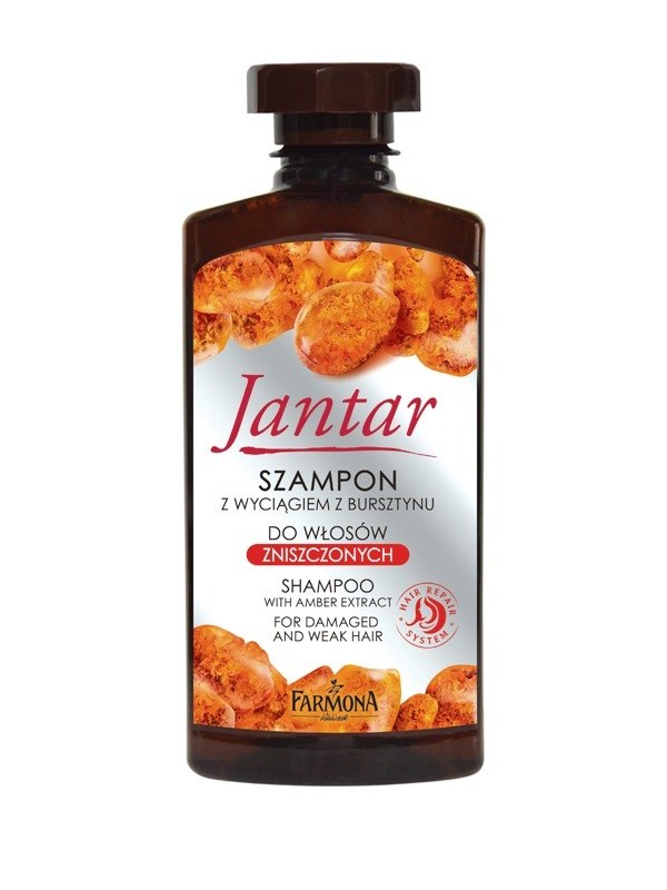 Farmona Jantar Shampoo voor beschadigd haar met amberextract en vitaminecomplex 330 ml