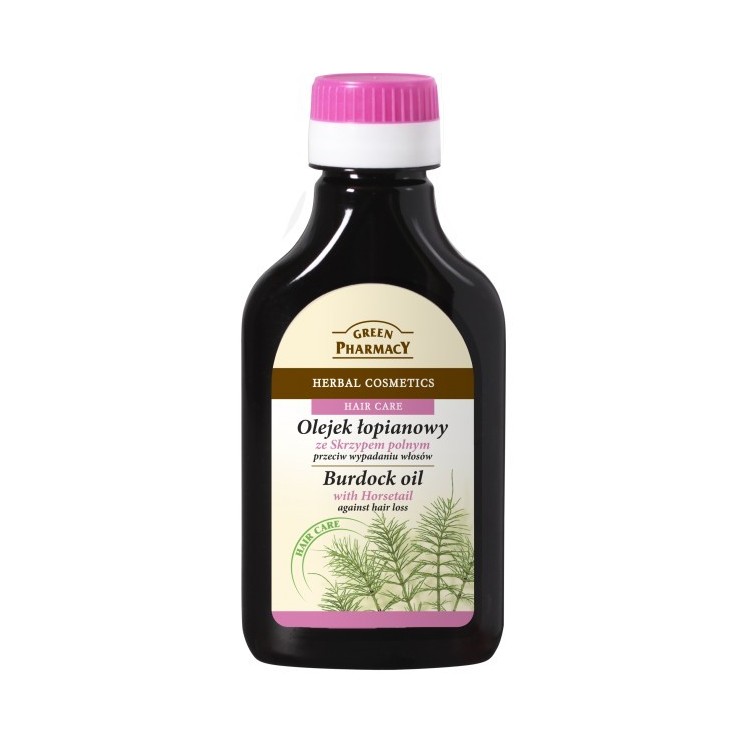 Green Pharmacy Oil for scalp and hair Burdock, Horsetail 100 ml