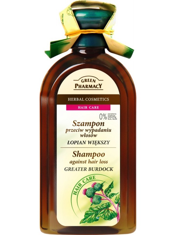 Green Pharmacy Shampoo tegen haaruitval Burdock Greater 350 ml