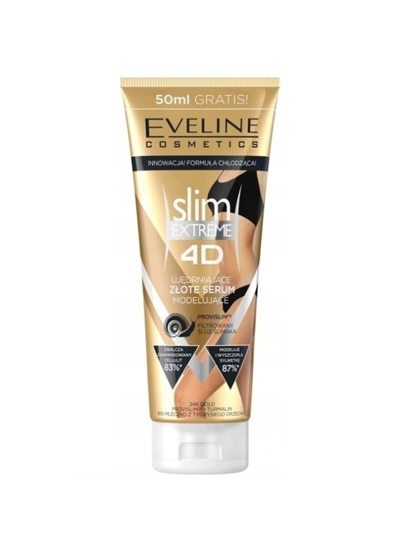 Eveline 4D Slim Extreme Firming Gold Modeling Serum 250 ml