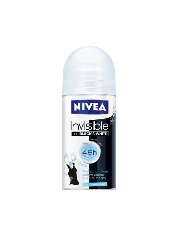 Nivea Roll-on Invisible Black & White fresh Dames 50 ml