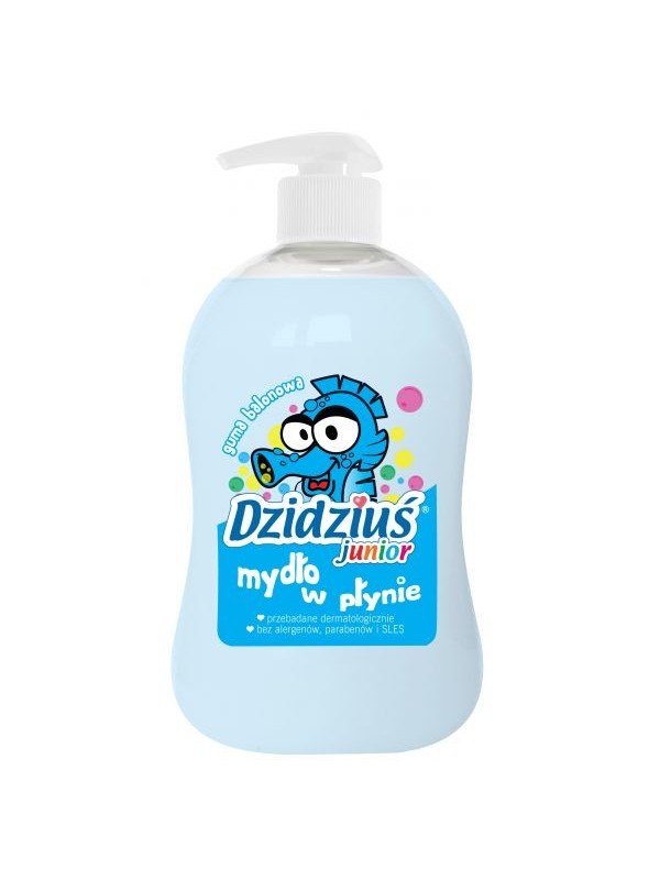 Dzidziuś junior vloeibare zeep met de geur van kauwgom 300 ml