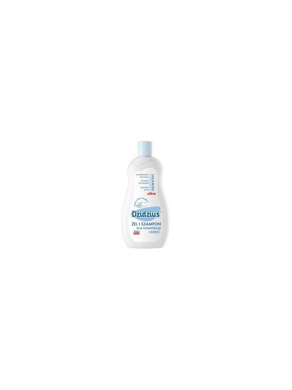 Dzidziuś Gel en Shampoo 2 in 1 voor kinderen en baby's 500 ml