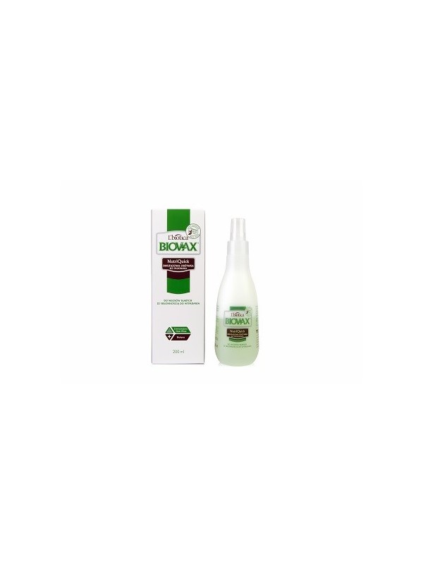 L'biotica BIOVAX leave-in hair conditioner for weak hair prone to falling out 200 ml