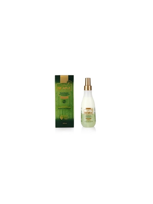 L'biotica BIOVAX Leave-in conditioner Bamboe & Avocado -olie 200 ml