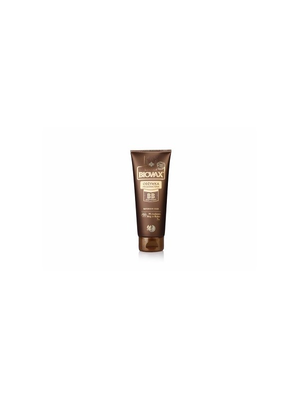 L'biotica BIOVAX Haarconditioner BB 60 seconden Argan & Macadamia Kokosnoot 200 ml