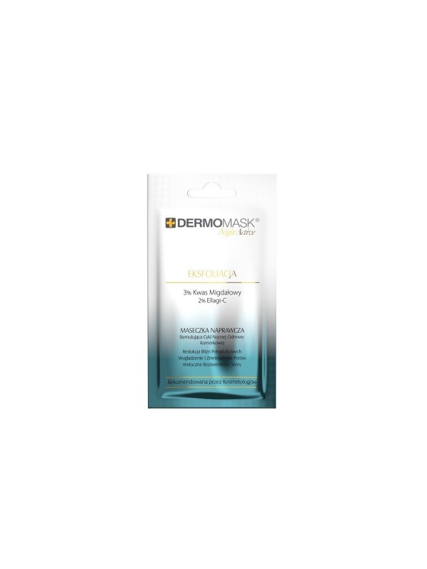 L'biotica DERMOMASK Night Active EXFOLIATIE masker 12 ml