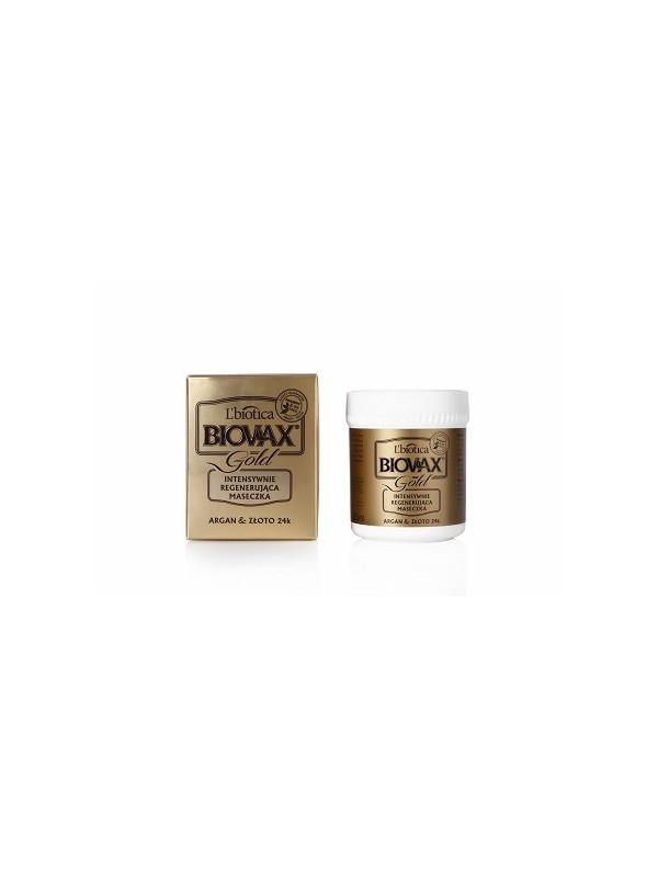 L'biotica BIOVAX GLAMOUR GOLD Hair mask 125 ml