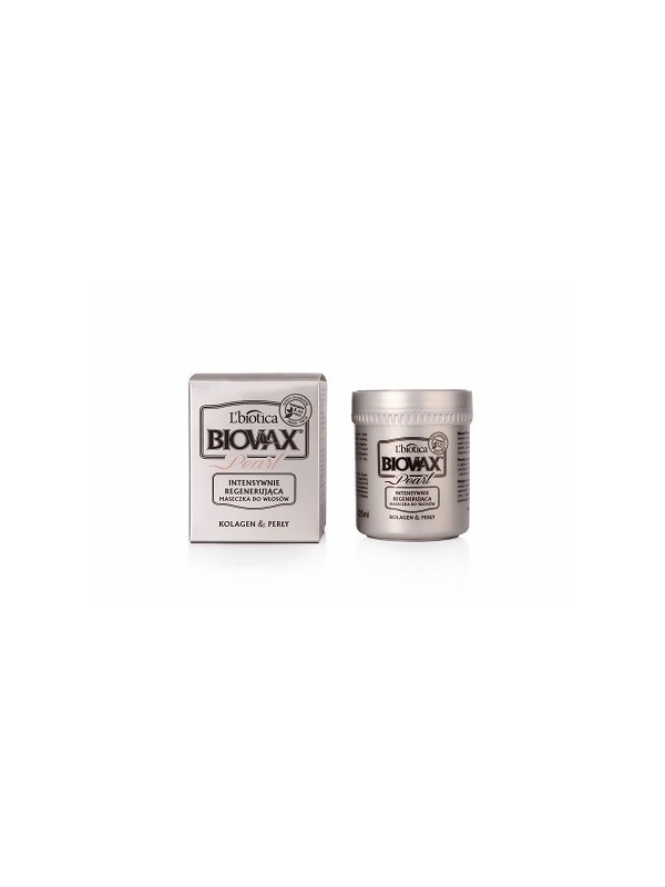 L'biotica BIOVAX GLAMOUR PEARL Haarmasker 125 ml