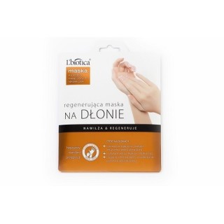 L'biotica Regenerative mask for hands in the form of soaked gloves 26 g