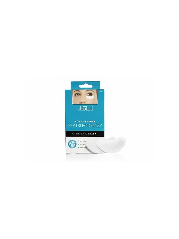 L'biotica Collagen Eye Pads Reduction of Dark Circles and Puffiness 3x2 pieces