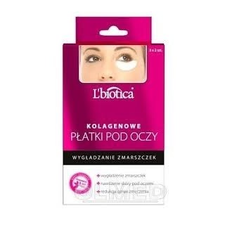 L'biotica Collagen Eye Pads Smoothing wrinkles 3x2 pieces