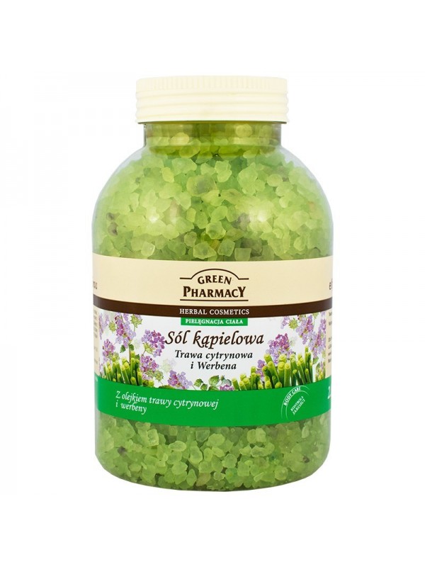 Green Pharmacy Bath salt Lemongrass and Verbena 1300 ml