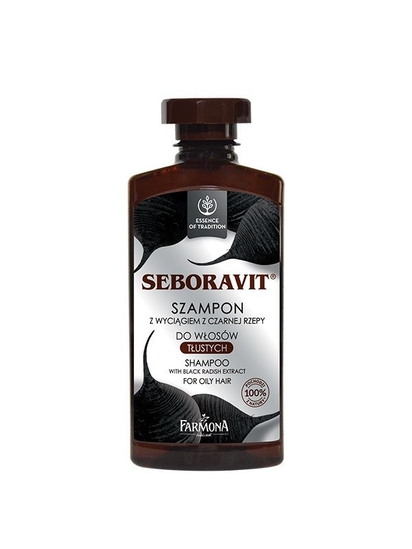 Farmona Seboravit Shampoo voor vet haar met extract van zwarte raap 330 ml