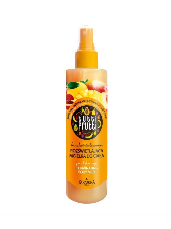 Farmona Tutti Frutti Illuminating body mist Peach and Mango 200 ml