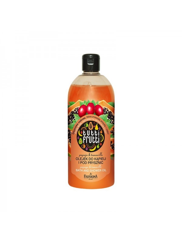 Farmona Tutti Frutti Bad- en Doucheolie Papaya & Tamarillo 425 ml