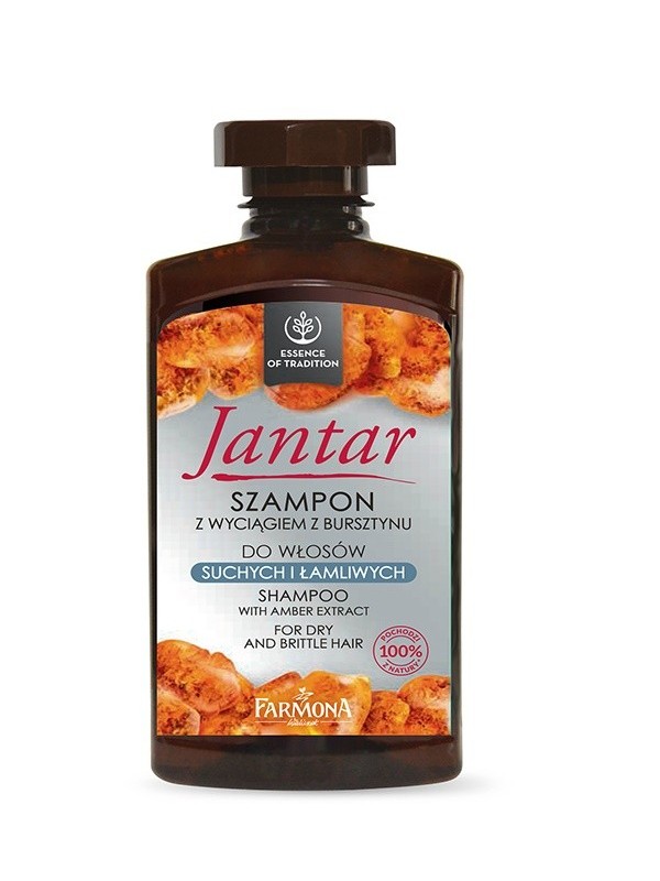 Farmona Jantar Shampoo with amber extract for dry and brittle hair 330 ml