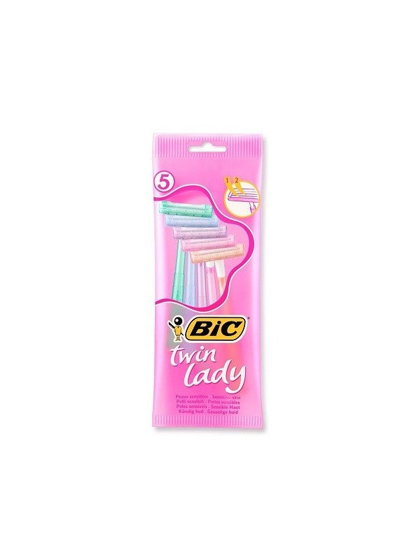 BIC Twin Lady Sesitive Razors 5 pcs