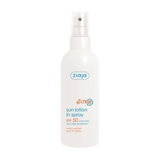 Ziaja Sun Moisturizing Sunscreen Emulsion Waterproof SPF50 +/ Spray 170 ml