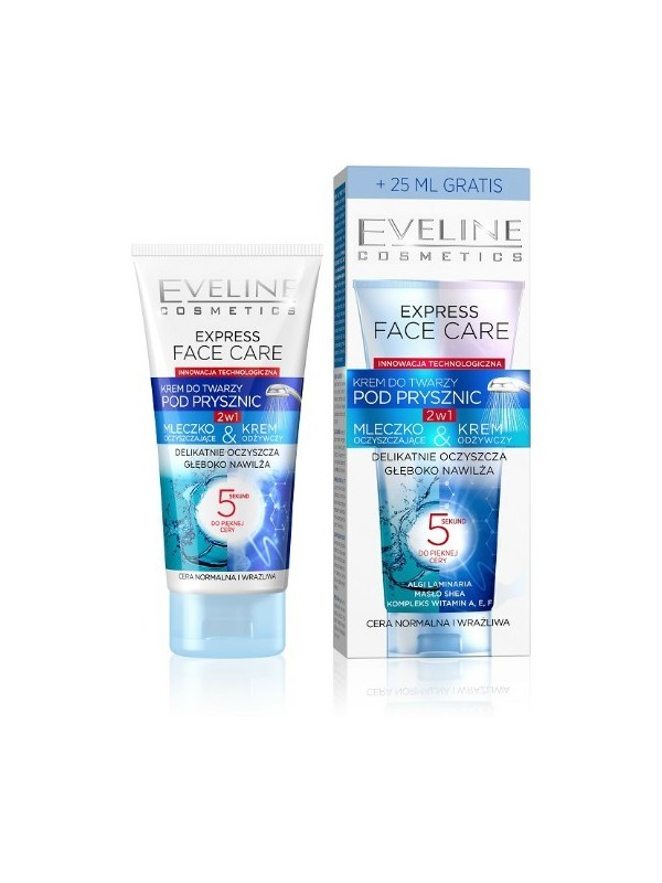 Eveline Express Face Care Douche gezichtscrème voor de normale huid 100 ml