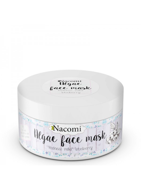 Nacomi Algae mask - reducing redness Bilberry 42 g