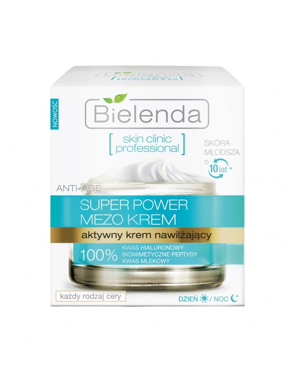 Bielenda Skin Clinic Professional Hydraterende dag/nacht gezichtscrème 50 ml