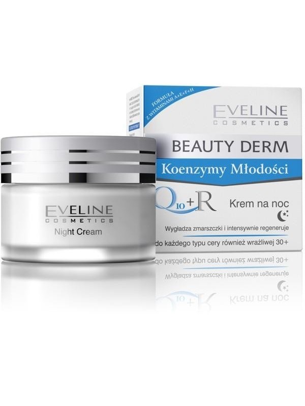 Eveline Coenzyme of Youth Q10+R all skin types night cream 50 ml