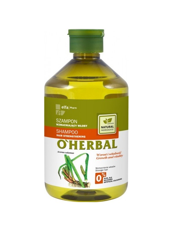 O'Herbal Hair strengthening shampoo with calamus root extract 500 ml