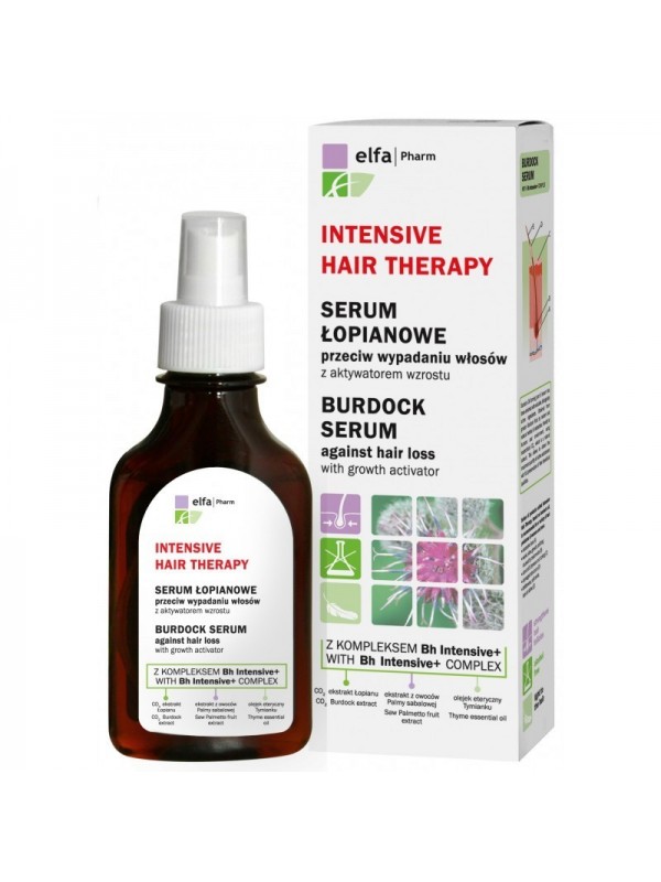 Intensive Hair Therapy Burdock- Serum met Bh Intensive+-complex tegen haaruitval met groeiactivator