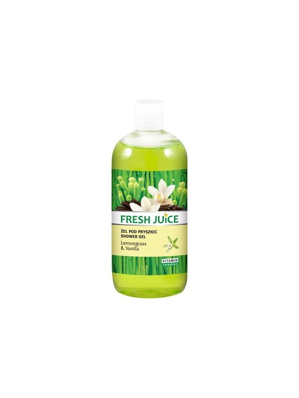 Fresh Juice Cream Lemongrass & Vanilla Shower Gel 500 ml