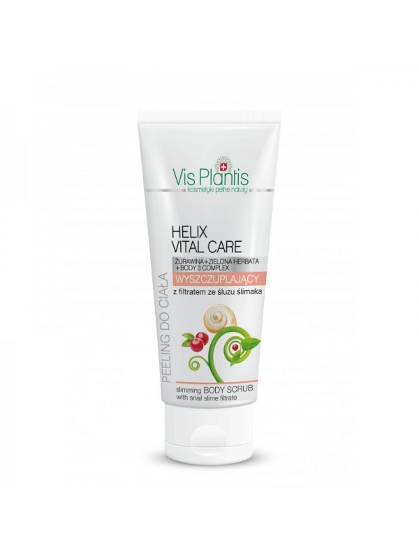 Vis Plantis Helix Vital Care Romige peeling met afslankende werking, met slakkenslijmfiltraat 200 ml