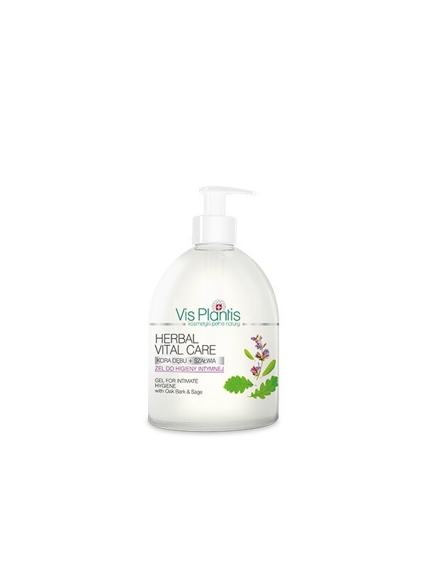 Vis Plantis Herbal Vital Care Intieme hygiënegel Eikenschors, salie 500 ml