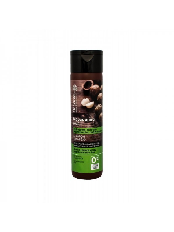 Dr. Santé Macadamia Hair Shampoo with macadamia oil and keratin rebuilding and protective 250 ml