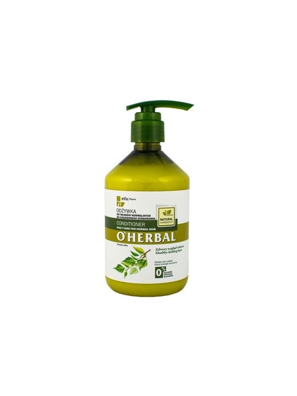 O'Herbal Conditioner voor normaal haar voor dagelijks gebruik met berkenextract 500 ml