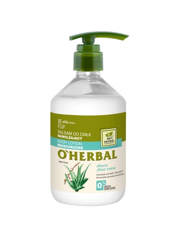 O'Herbal Moisturizing BODY BALM with aloe vera extract 500 ml