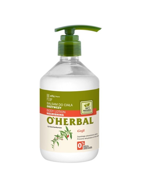 O'Herbal Voedende BODYBALM met goji-extract 500 ml