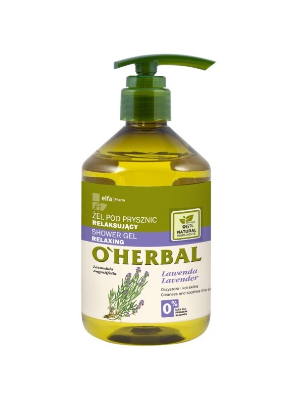 O'Herbal Ontspannende DOUCHEGEL met lavendelextract 500 ml