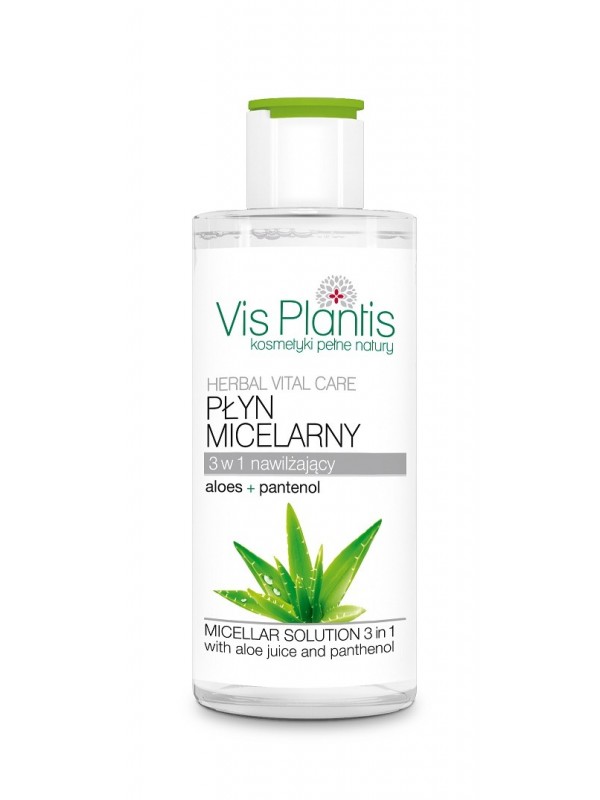 Vis Plantis Herbal Vital Care micellair water 3in1 Aloë + Pantenol 150 ml