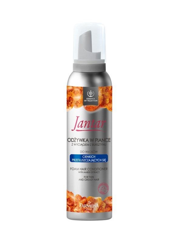 Farmona Jantar Foam haarconditioner met amberextract voor dun en vet haar 180 ml