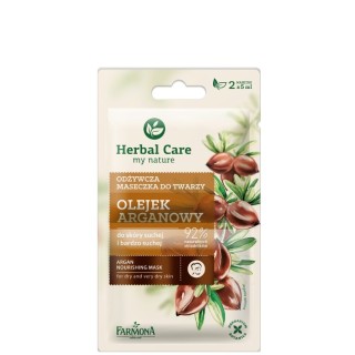 Farmona Herbal Care Voedend Masker Arganolie 2x5 ml